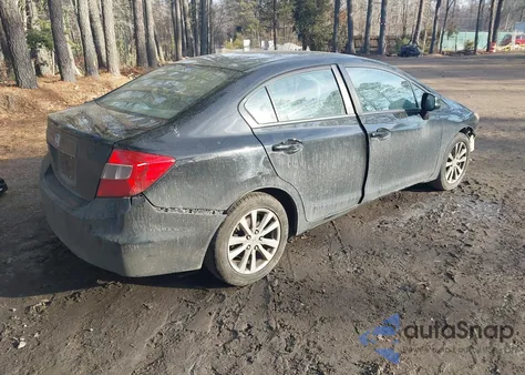 2012 Honda Civic Ex-L z USA, uszkodzony, nr VIN 19XFB2F99CE311427